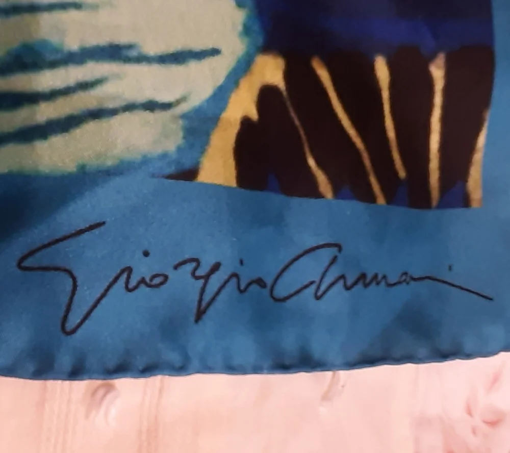 GIORGIO ARMANI | Silk Multicolor Scarf